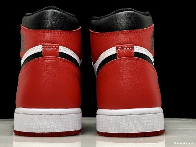 MaikeSneakers 1 Jordan Toe Air Black 555088-125 Retro 0707